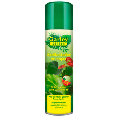 garley-garden-abrillantador-hojas-spray-300ml Botella en spray de Garley garden abrillantador de hojas para plantas de interior y exterior