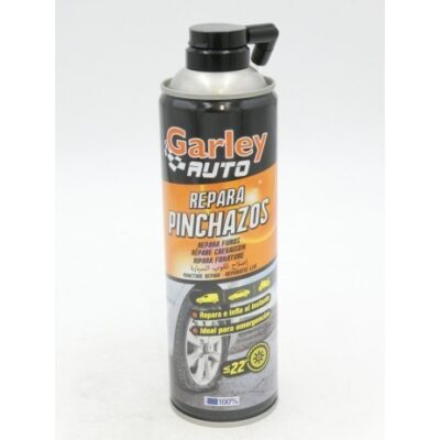 Bote de Garley reparador de pinchazos para coches 500 ml. para reparación rápida
