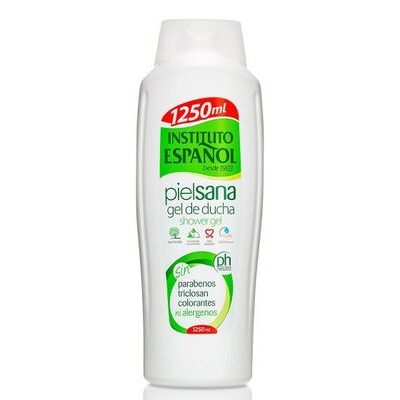 Bote blanco de Gel de baño sano de Instituto Español para el cuidado dermatológico