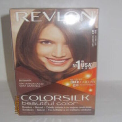 Tinte Revlon Colorsilk Nº51 Castaño Claro sin amoníaco