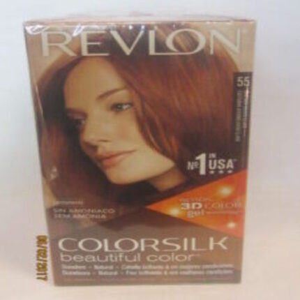 Tinte Revlon Colorsilk Nº55 Castaño Rojizo Claro sin amoníaco