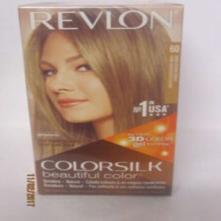Tinte Revlon Colorsilk Nº60 Rubio Oscuro Ceniza sin amoníaco