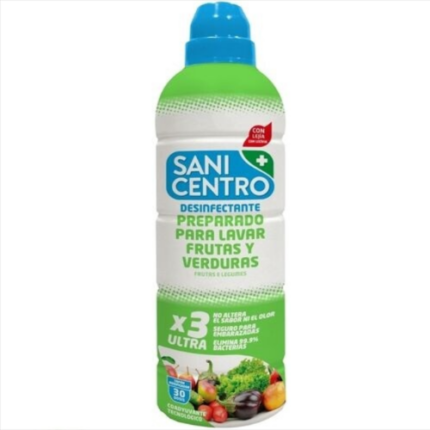 Desinfectante Sanicentro para frutas y verduras 750 ml
