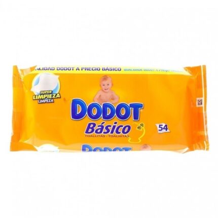 Toallitas húmedas Dodot Básico 54 unidades limpieza suave