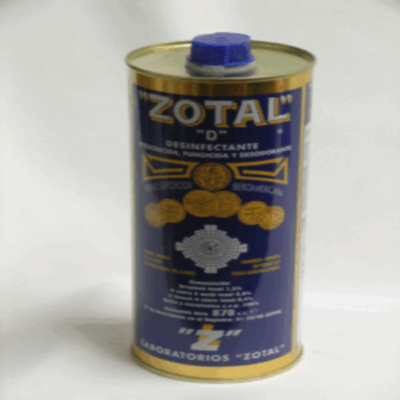 zotal desinfectante fungicida e insecticida