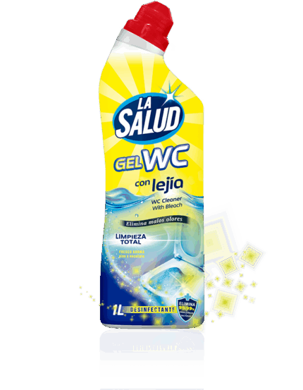 LA SALUD Gel WC con Lejía 1 LITRO