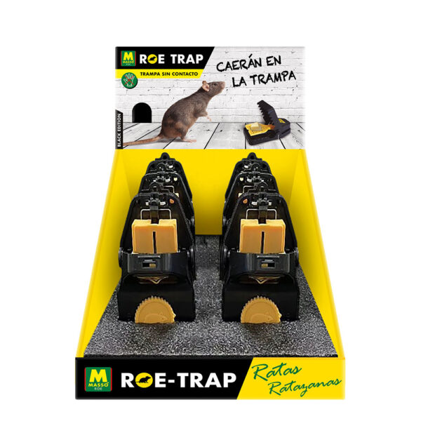 TRAMPA PARA RATAS BLACK EDITION MASSO - Imagen 1