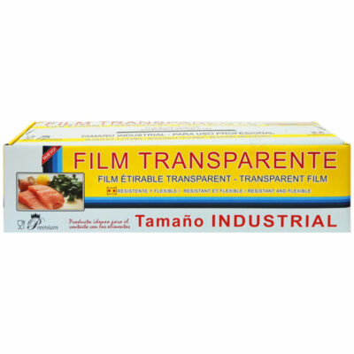 film-estirable-industrial-transparente-900g Rollo de Film profesional/industrial transparente 900 gramos de alta resistencia