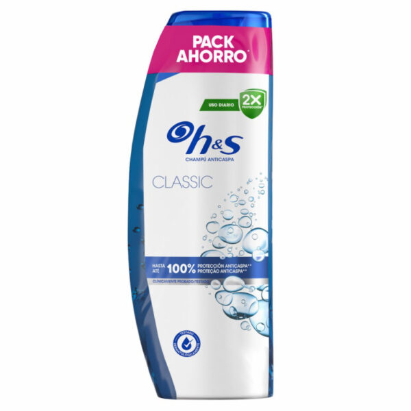H&S CHAMPÚ 330 ML. CLASIC DUPLO - Imagen 1