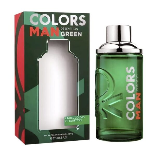 BENETTON COLONIA COLORS GREEN 200 ML - Imagen 1