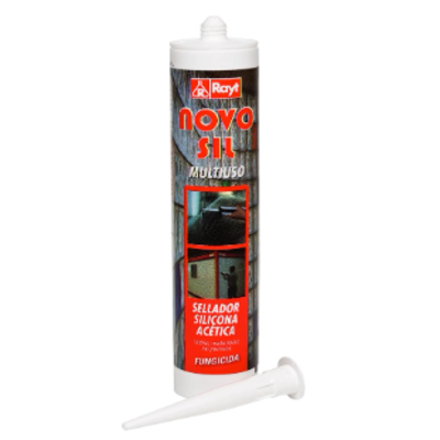 Silicona Novosil 280 transparente sellador universal