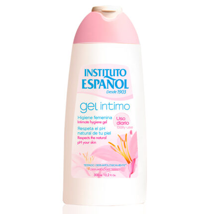 Botella de Gel íntimo Instituto Español 300 ml para el cuidado diario delicado