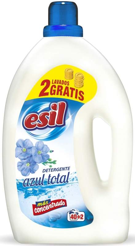094863 ESIL DETERGENTE LIQUIDO 2,6L 40+2D AZUL TOTAL - Imagen 1