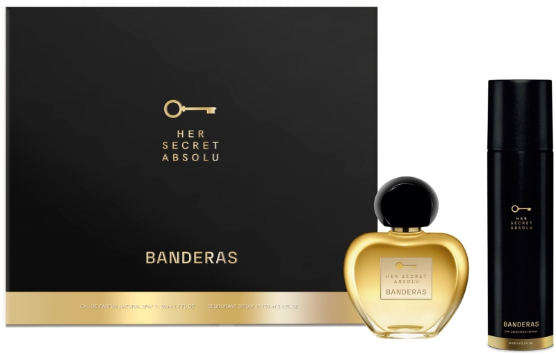 099181 ESTUCHE ANTONIO BANDERAS HER SECRET ABSOLUT 50VP+DEO - Imagen 1
