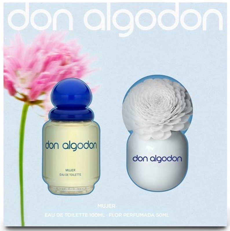 100246 ESTUCHE DON ALGODON 100VP+AMB FLOR 50ML - Imagen 1