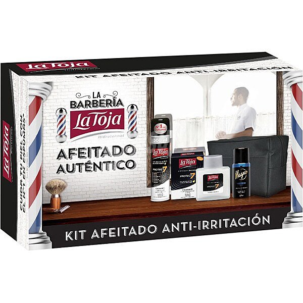 180fe629b6650e209e557ee926011a5b.600.0.0.0.wmark.bdfd7e6a LA TOJA Hidrotermal neceser Protect 7 con bálsamo after shave + espuma de afeitar + desodorante - Imagen 1