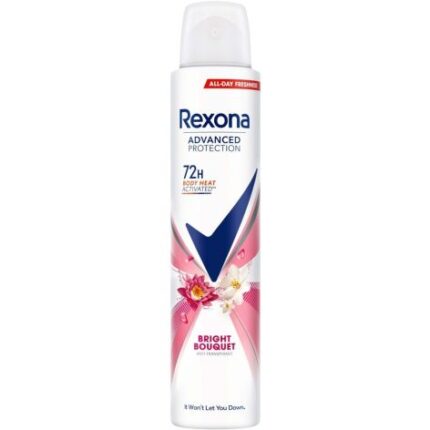 Desodorante Rexona Advanced Bright Bouquet spray 200 ml