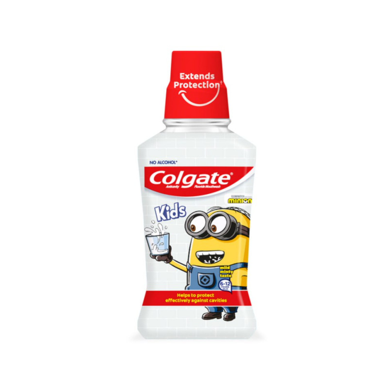 COLGATE-ELIXIR-250ML-KIDS-MINIONS COLGATE ELIXIR 250 ML KIDS MINIONS - Imagen 1