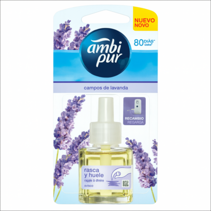 Ambipur eléctrico recambio lavanda ambientador