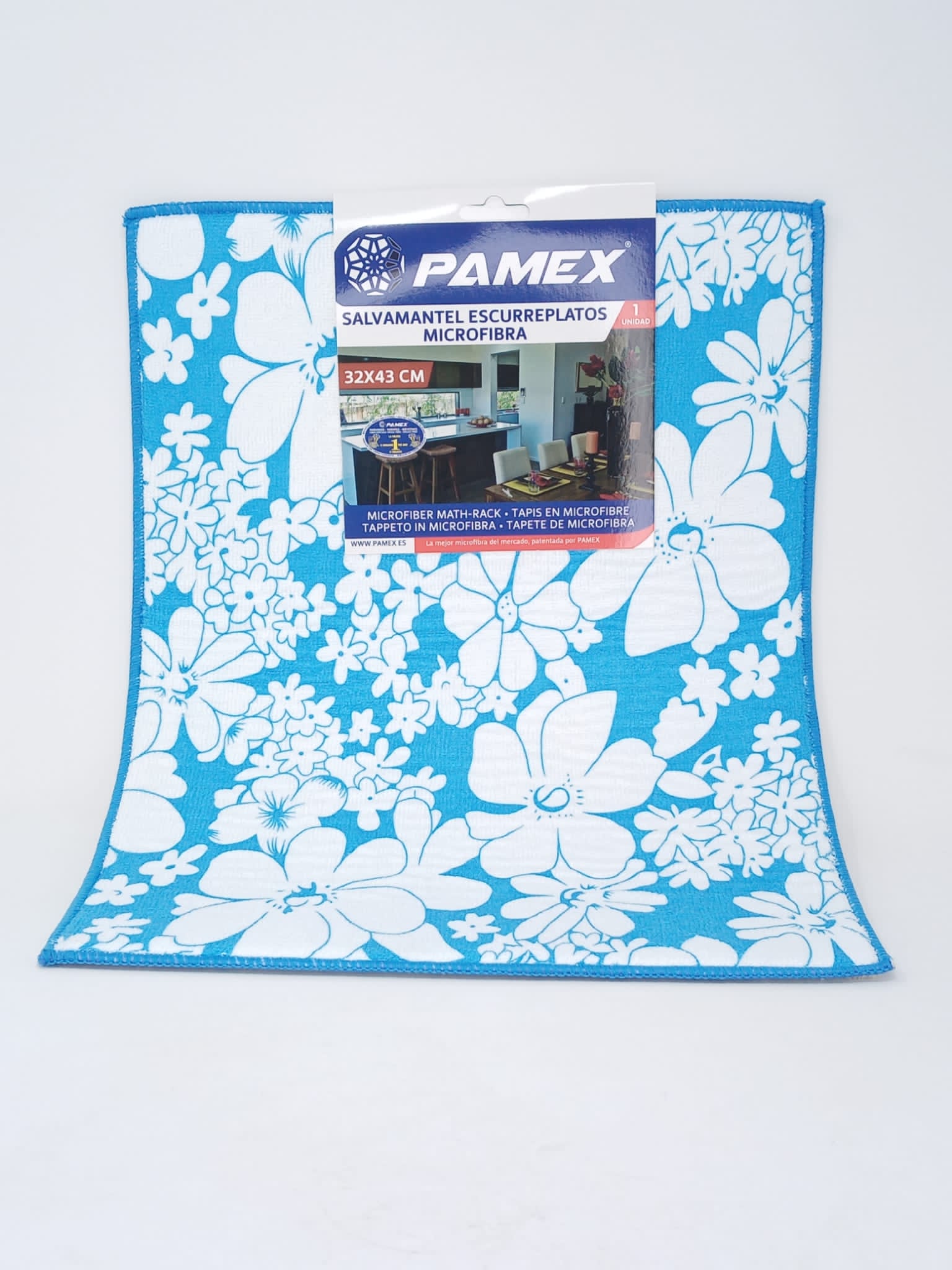 IMG-20210825-WA0070 SALVAMANTEL ESCURREPLATOS MICROFIBRA 32X43 CM PAMEX - Imagen 1