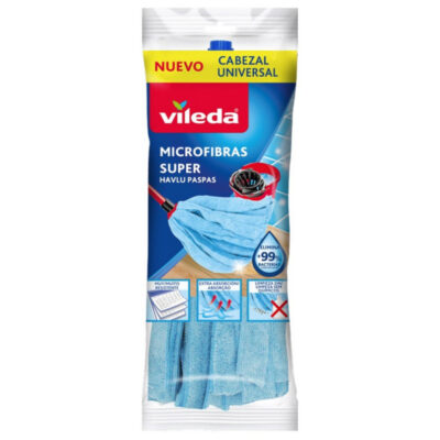 VILEDA-FREGONA-MICROFIBRAS-SUPER vileda fregona microfibras super suelos hogar
