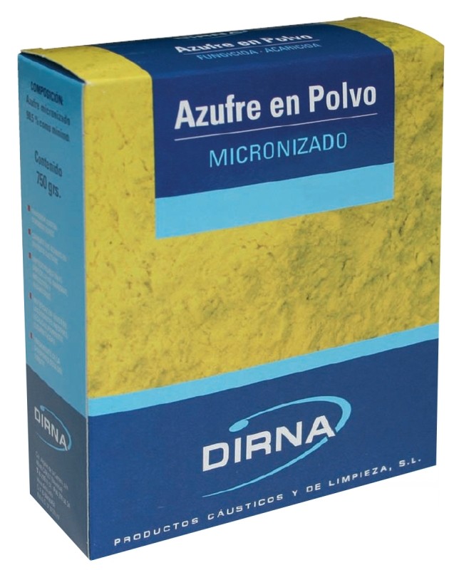 065699 AZUFRE EN POLVO DIRNA 750 GRAMOS - Imagen 1
