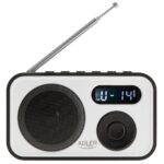 Adler radio digital pll am/fm ad 1906, 12,5 x 3 x 7,5 cm - Imagen 4