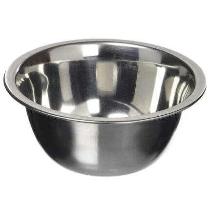 Bol de cocina Ibili de acero inoxidable con diámetro amplio de 19 cm