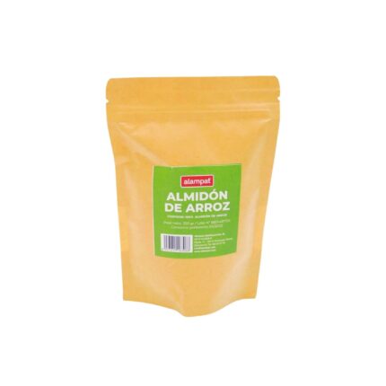 Alampat almidón de arroz en polvo 250gr para cuidado de la piel y apresto de ropa