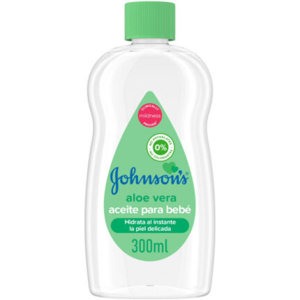 JOHNSON'S ACEITE 300ML ALOE VERA