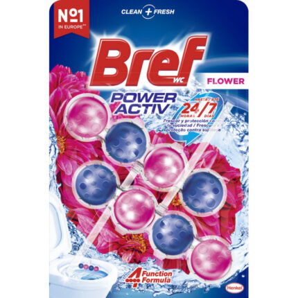 Bref WC floral blue activ duplo