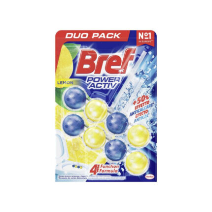Bref WC limón poder activo duplo
