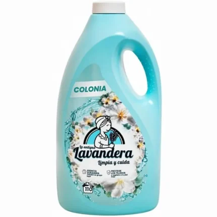 La Antigua Lavandera detergente líquido Colonia de 4,95 litros y 110 dosis