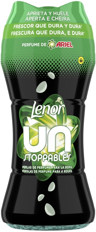Lenor Unstoppable fragancia duradera perlas 195 gramos Ariel