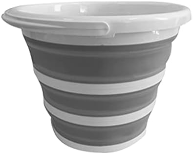 Cubo plegable de 10 litros de capacidad con asa