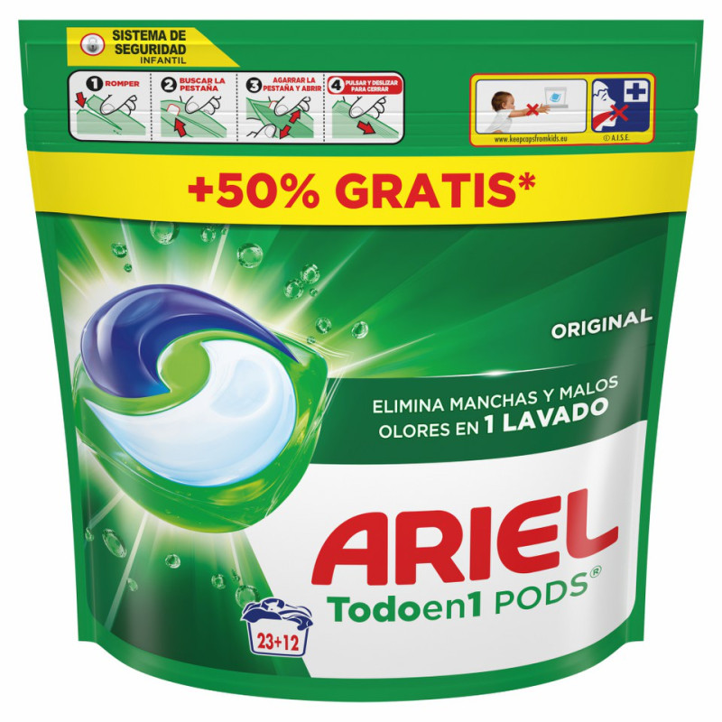 Ariel Tabs 23+12ud Original
